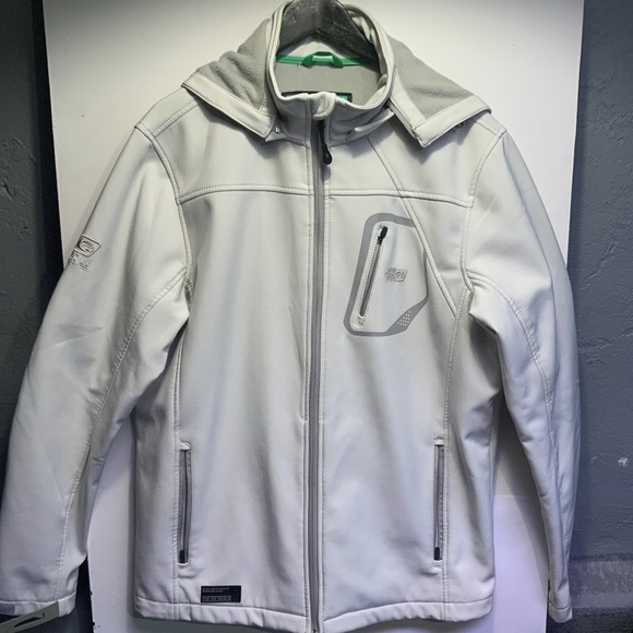 Point Zero Weather Protection Jacket Coat White - Picture 1 of 4